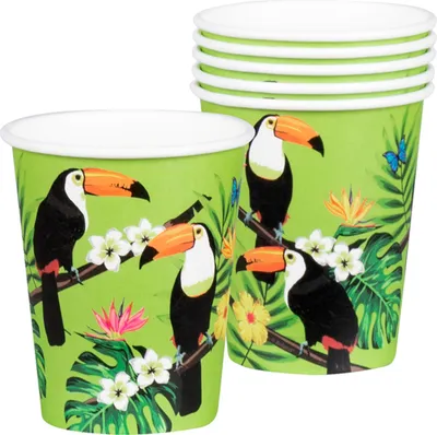 Produktbild von Tucan 6 Becher 250 ml | Mehrfarbig