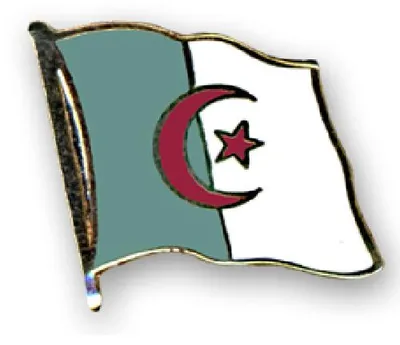 Produktbild von Flaggen-Pin vergoldet Algerien