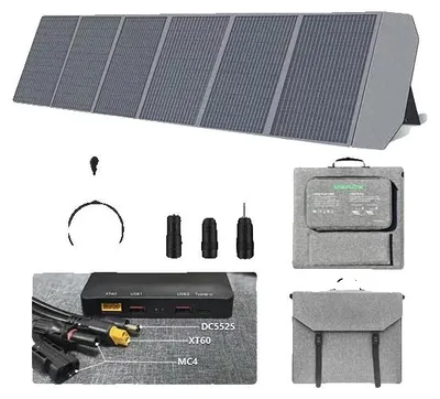 Immagine prodotto di Pannello solare, design portatile, elevata potenza di uscita, 20,5V