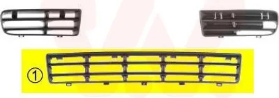 Produktbild von VAN WEZEL Lüftungsgitter Grill Stoßfänger für VW Golf IV Schrägheck (1J1)