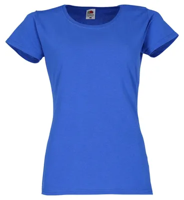 Produktbild von Fruit of the Loom Ladies Original T-Shirt Farbe: royal Größe: XS