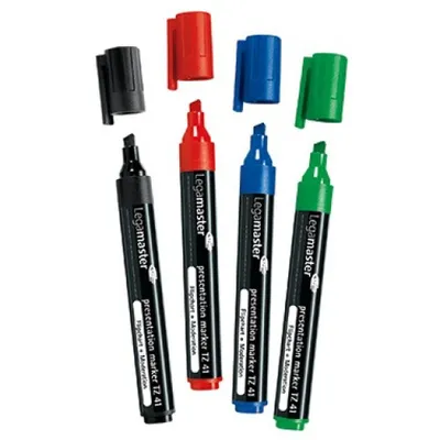 Produktbild von Legamaster TZ41 Präsentationsmarker sortiert 4St