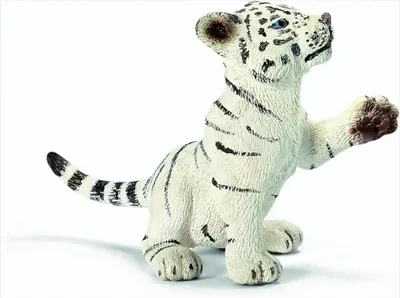 Produktbild von Schleich 14385 - Tigerjunges weiß, spielend