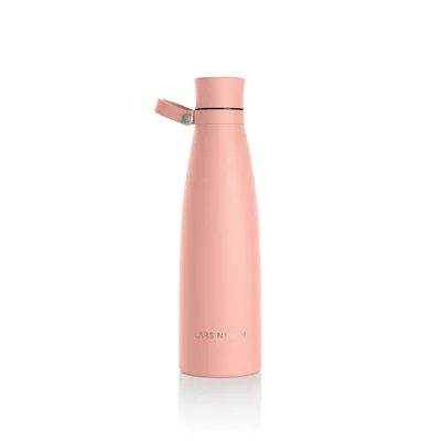 Produktbild von LARS NYSØM Trinkflasche Edelstahl | BPA-freie Isolierflasche | Auslaufsichere Wasserflasche für Sport, Fahrrad, Hund, Baby, Kinder 750ml Nude