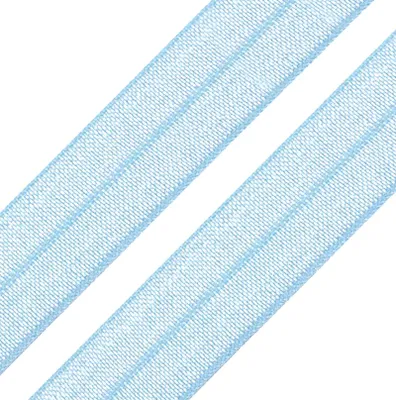 25m sehr elastisches Einfassband eisblau
