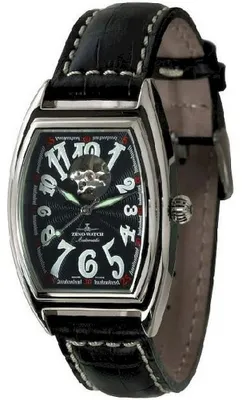 Produktbild von Zeno-Watch - Armbanduhr - Herren - Chrono - Tonneau Retro Open Heart - 8085U-h1