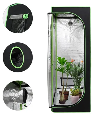 Obrázek produktu pro ISOISL Growbox 60x60x180 cm – Profesionální pěstební stanice, ideální pro pěstování rajčat, salátu a bylinek