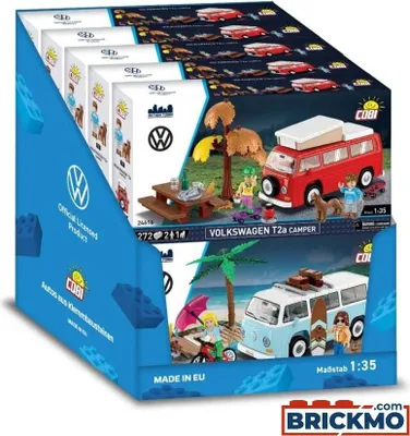 Obrázek produktu pro Cobi Cars 24656 CDU Volkswagen 10 sad T2 24656