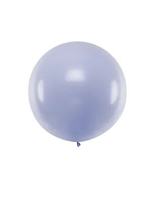Produktbild von Rundballon 1m, Pastell Helllila