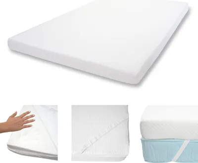 Obrázek produktu pro 10cm paměťová pěna matrace Topper HWC-E63, Topper matrace Overlay Matrace Protector 140x200cm Visco Foam