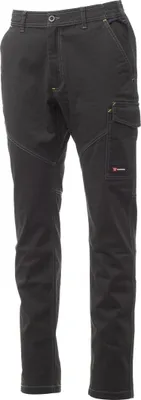 Produktbild von PAYPER Arbeitshose WORKER STRETCH – Unisex mit elastischem Bund & Lock-System anthrazit M