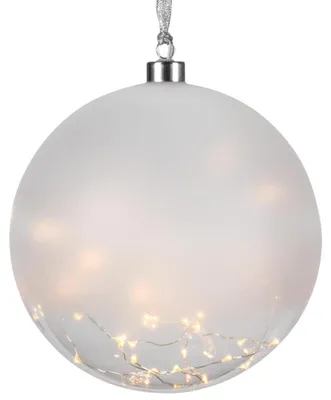 Produktbild von Star Trading Glass Bauble Glow, Leichte Dekorationsfigur, Silber, Transparent, Ambiente, IP20, 50 Glühbirne(n), LED