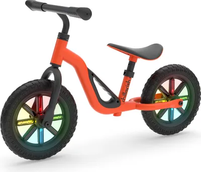 Produktbild von Chillafish Unisex Jugend Charlie Glow Laufrad, Orange, 10 Zoll - Gut
