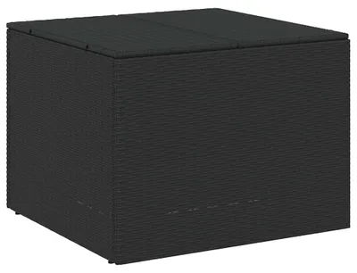 Obrázek produktu pro vidaXL Zahradní truhla Black 291L Poly Rattan