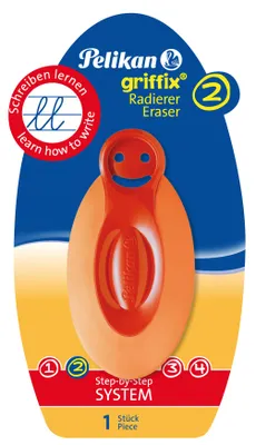 Produktbild von Pelikan griffix Design Radierer orange