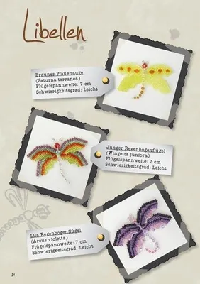 Produktbild von Jahns, K: Schmetterlinge und Libellen aus Glasperlen