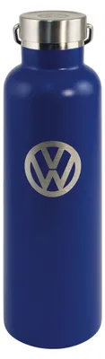 Produktbild von VW Edelstahl Thermo-Trinkflasche, heiß/kalt, 735ml  blau