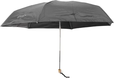 Zdjęcie produktu dla parasol z 6 żebrami Ochrona przeciwsłoneczna UPF50 Uderzenie Tkanina Przenośny składany parasol na słoneczny deszcz Czarny