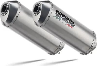 Immagine prodotto di Marmitte Slip-on GPR satinox omologate per yamaha xt 660 z teneré