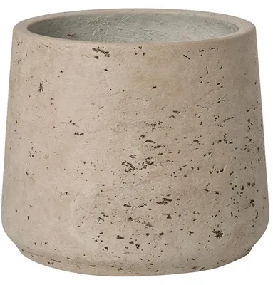 Zdjęcie produktu dla Doniczka Patt beżowo-szara D 16,5 cm H 14 cm