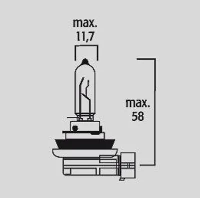 Produktbild von Bulb H9 12V 65W Pgj19-5