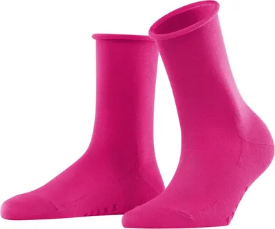 Image de FALKE Chaussettes Femme Active Breeze - Uni, bord roulé, fibre Lyocell Pink 35-38