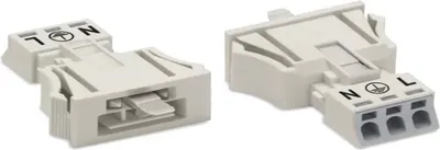 Obrázek produktu pro Wago 890-733, Bílá, Polyamid, IP20, IP40, 16 A, -35 - 85 °C, 24,2 mm