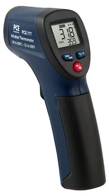 Immagine prodotto di Termometro a infrarossi PCE Puntatore laser Misurazione della temperatura superficiale
