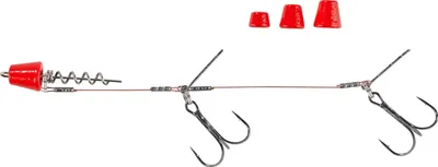 Produktbild von Balzer Hecht-System mit Wechselgewichten 9 cm Fluo-Rot