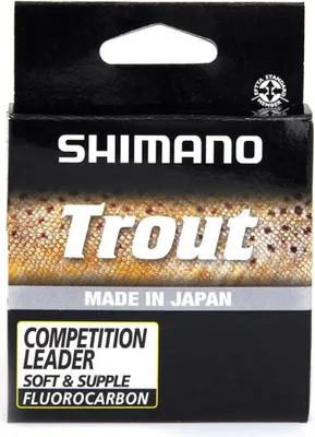 Image de Bas de ligne Shimano Trout Competition Fluorocarbon, diamètre par mm:0,14, longueur m:50