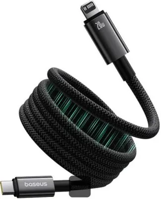 Obrázok produktu pre Baseus Tungsten USB-C/Lightning magnetický nabíjací kábel 1m 20W čierny