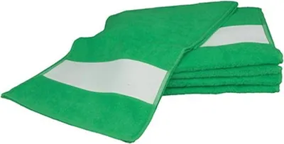 Immagine prodotto di A&R AR083 | Asciugamano sportivo SUBLI-Me®, 30 x 140 cm - Colore: verde irlandese - Dimensioni: 30 x 140 cm