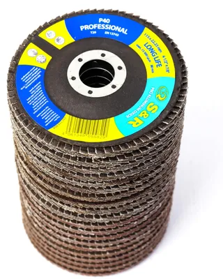 Obrázok produktu pre Brúsne kotúče 115 mm: lamelové kotúče na odstraňovanie hrdze a farby