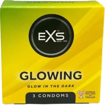 Produktbild von EXS Glow - Condoms - 3 Pieces