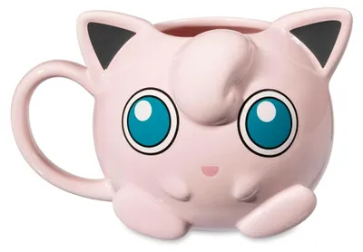 Produktbild von Pokémon Center Pummeluff (Jigglypuff) Geformte Tasse – ca. 625 ml