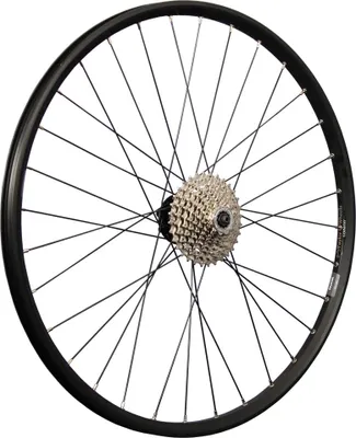 Produktbild von 27,5 Zoll Laufrad Hinterrad geöst Shimano Cues FH-QB400 6L Disc Set mit 9 fach Kassette
