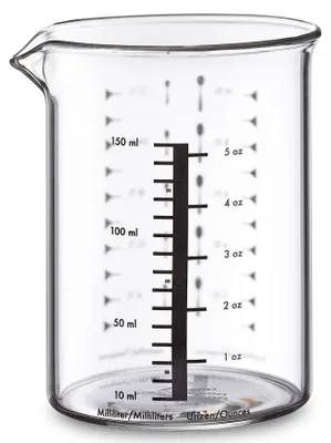 Zdjęcie produktu dla Küchenprofi Messbecher 150 ml, Glas 911953515 4007371072083