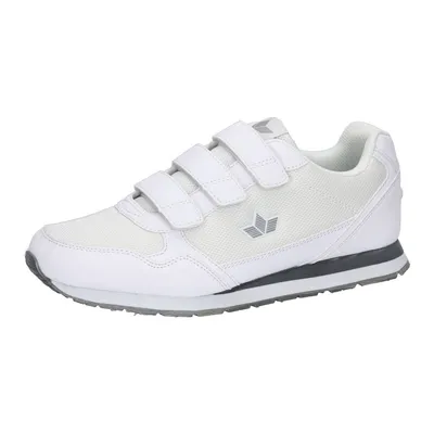 Produktbild von Joggingschuh Simon V in Weiß, Größe 43, mit Synthetik-Obermaterial und Klettverschluss