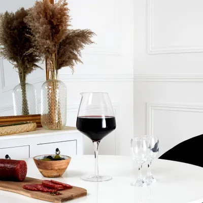 Image de Carafe Vin Forme Verre 1.6L M6