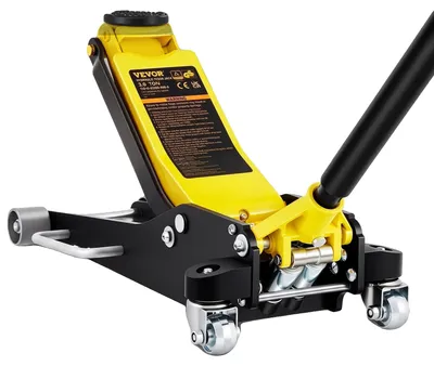 Image de Cric hydraulique VEVOR 3t Cric de manœuvre Aluminium Acier Alu
