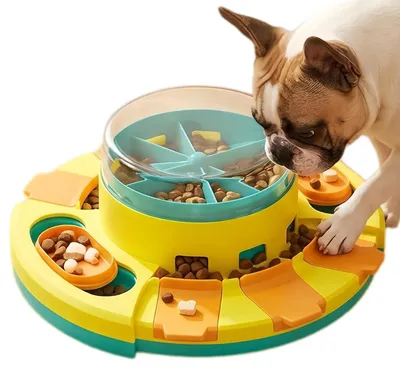 Obrázok produktu pre Interaktívna hračka-puzzle pre psov, zelená