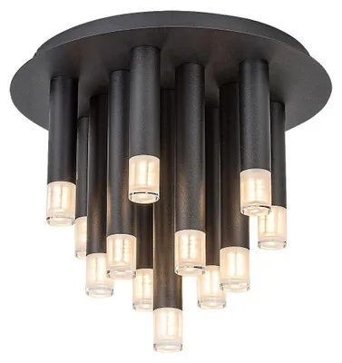 Zdjęcie produktu dla Lampa sufitowa RAMIRA czarna 13xG9x5W metal wym:30x34x34cm IP20 Rabalux