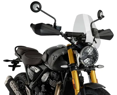 Obrázek produktu pro PUIG 21933W New Generation Sport pasuje na TRIUMPH SCRAMBLER 400X Transparentní