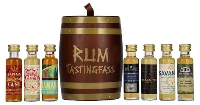 Produktbild von Taste 24 Rum Tasting Fass 40-46,2% Vol. (7x0,02l Flasche)