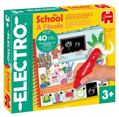 Produktbild von Electro - At School, 3 Jahr(e), Mit Ton, Batterien erforderlich, LR44, Karton, Kunststoff, Mehrfarbig