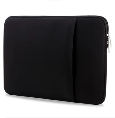 Obrázek produktu pro B2015 Pouzdro na notebook, měkké pouzdro na zip, 17 palců, náhradní pouzdro pro MacBook Air Pro Ultrabook, černé