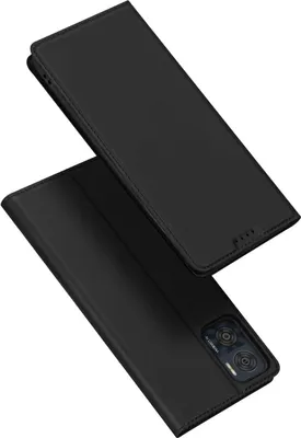 Produktbild von DUX DUCIS Skin Pro Book Hülle für Moto E22 - Schwarz KP24480