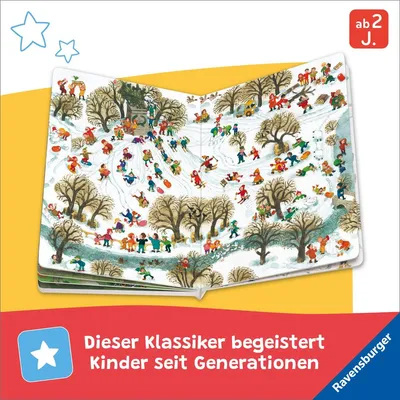 Produktbild von Mein Wimmelbuch: Frühling, Sommer, Herbst und Winter - Pappbilderbuch ab 2 Jahren, Bilderbuch zu Jahreszeiten