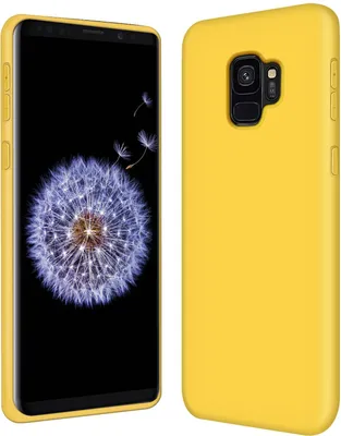Image de Housse Samsung Galaxy S9 Handy Cover Protection Silicone Gel Case Handy Case, jaune