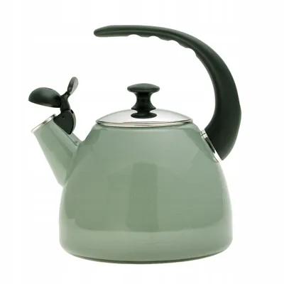 Produktbild von Emaillierter Stahlkessel Mit Pfeife 2,5 L Induktion Kamille Km-1040A